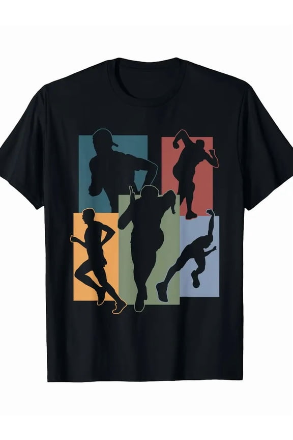 Runner Running Run Marathon Track And Field Enthusiast T-Shirt