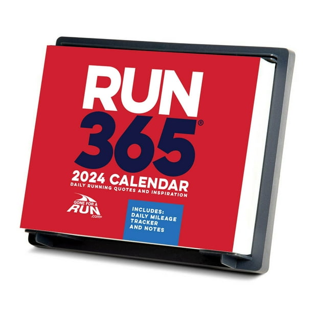 Runner's 2024 Daily Desk Calendar