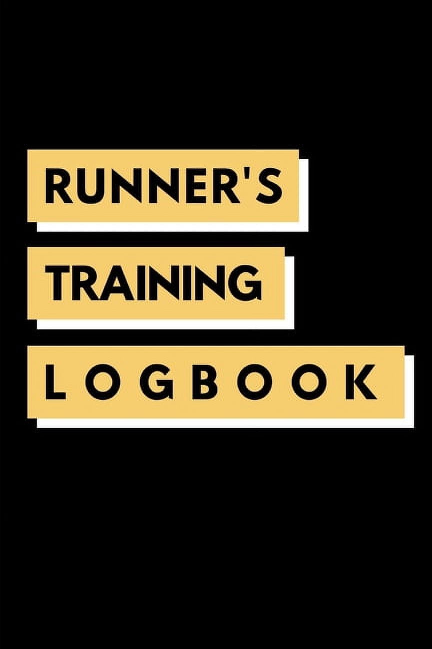 Runner's Training Logbook Runners Training Log Undated Notebook Diary 25 Week Running Log