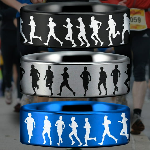 Runner's Tungsten Carbide Ring