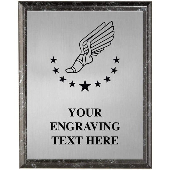 Runners Plaques, Personalized Running Trophy Plaque Award, Great Custom Engraved Race Team Gifts Prime