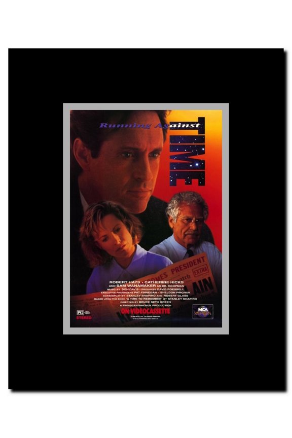 Running Against Time Framed Movie Poster