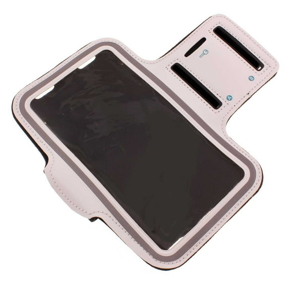 Running Armband for OnePlus Nord N200 5G/N100/N10 5G, 9 Pro, 10 Pro Phones - Sports White Gym Workout Case Cover Band for Nord N200 5G/N100/N10 5G, 9 Pro, 10 Pro Models