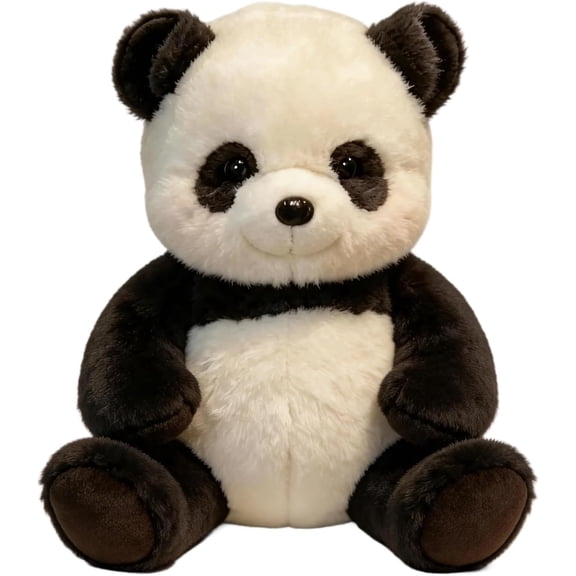 Running Bear Plush 23.6 Inch, Moving Legs Stuffed Animal with Running Action, Soft Interactive Stress Relief Toy for Kids Adults1 Pc, Black White