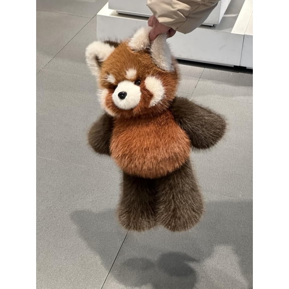 Running Bear Plush Polyester 17.7" - Moving Legs Running Stuffed Animal for Novelty Desktop Display & Thematic Home Decor -C