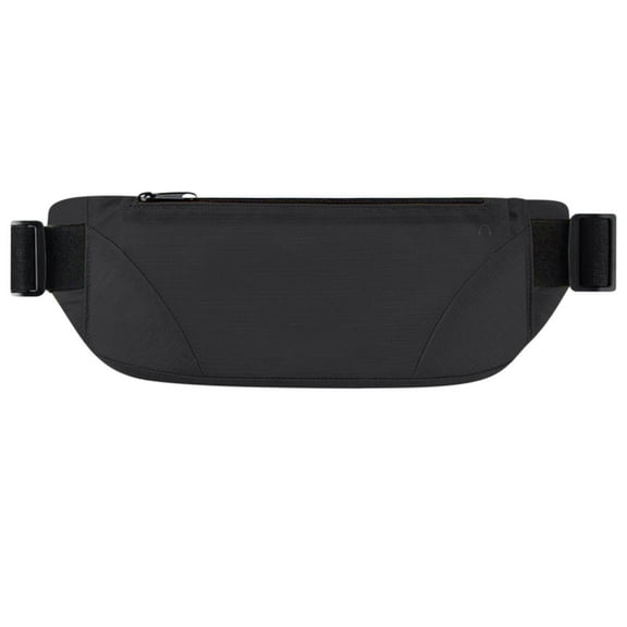 Running Belt,Men or Women Ultra Light Bounce Free Waist Pouch Bag Fitness Workout Belt Sport Waist Pack Exercise Waist Bag for iPhone Samsung LG in Running Gym Marathon (BLACK)