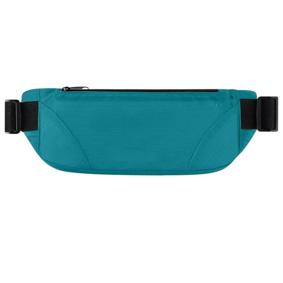 Running Belt,Men or Women Ultra Light Bounce Free Waist Pouch Bag Fitness Workout Belt Sport Waist Pack Exercise Waist Bag for iPhone Samsung LG in Running Gym Marathon (Blue)