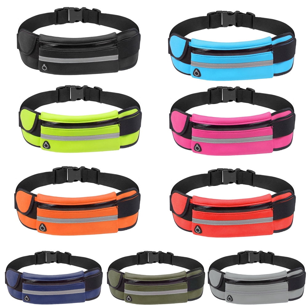 Running Belt,Waist Bag With Adjustable Elastic Strap,Waist Bag For Workouts, Cycling, Runner, Jogging,Unisex1Pcs,Black