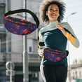 thumbnail image 1 of Running Belt Waist Pack with Foldable Water Bottle Holder, Waterproof Phone Fanny Pack for Men and Women, Adjustable Running Waist Bag for Jogging, Hiking, Gym, Travel, 1 of 7