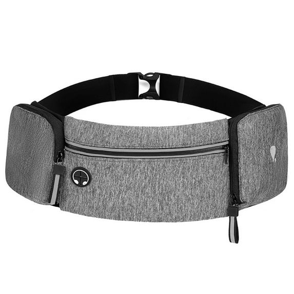 Running Belt with Water Bottle Holder Waist Bag for Jogging, Hiking, Cycling, Walking Dog Walker
