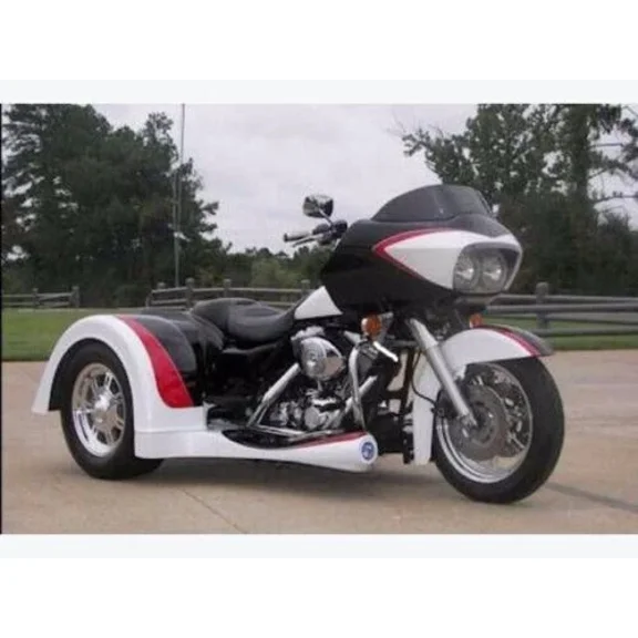 Running Board LED Fog Lamps Driving Lights Kit for Harley Davidson Tri Glide