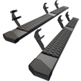 thumbnail image 2 of Speed Daddy 5.5” Side Step Nerf Bars / Running Boards For Ford F250-F550 Super Duty Extended Cab 1999-2016 – Black, 500lb Capacity 2 of 6