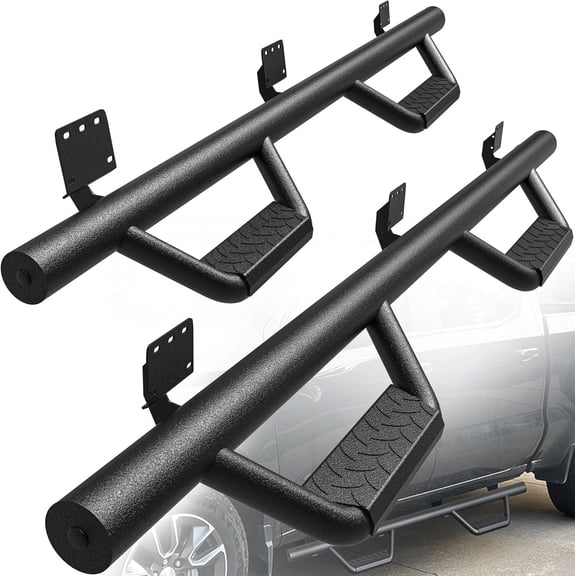 Running Boards For 2019-2026 Ram 1500 New Body Crew Cab Drop Side Steps Rails