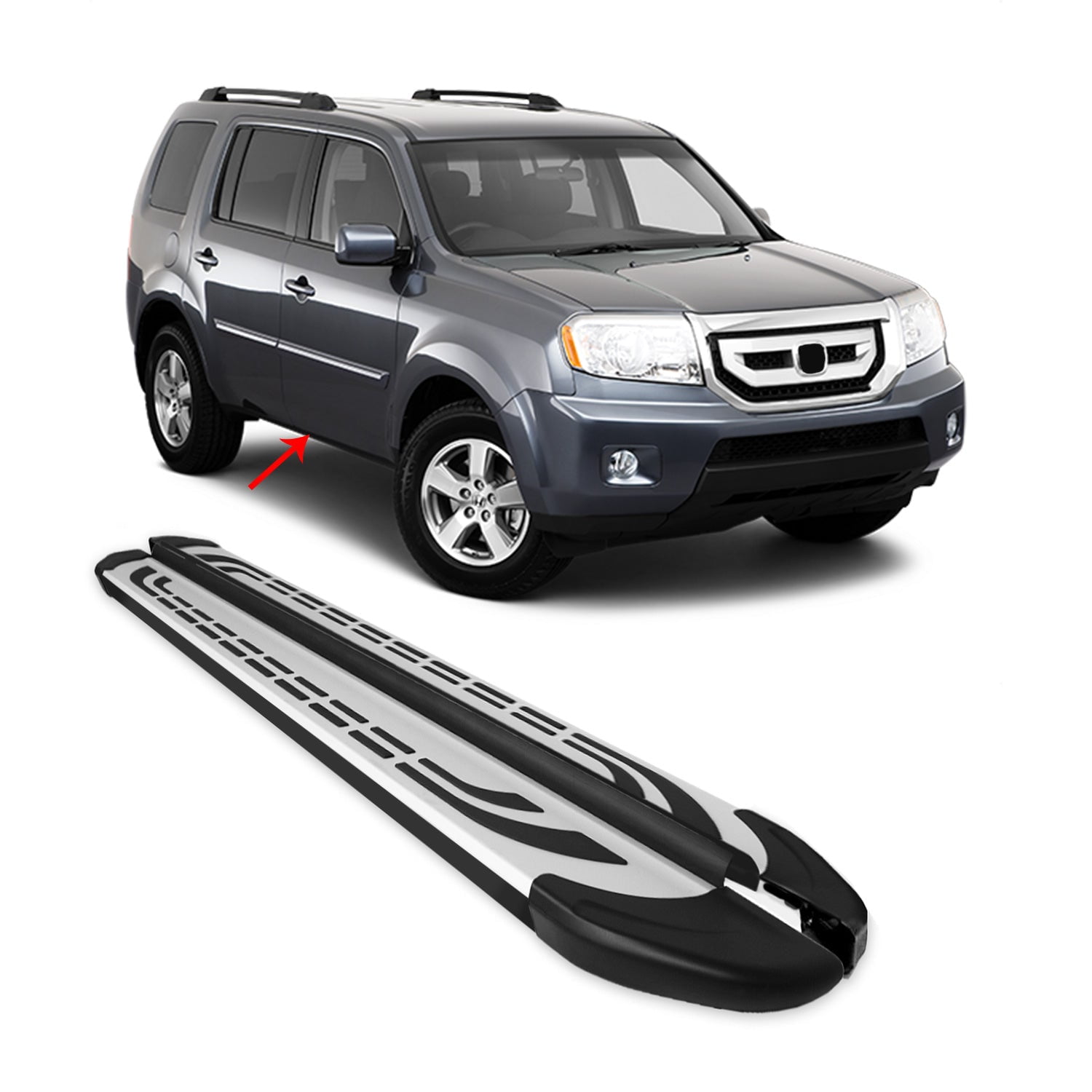 Running Boards For Honda Pilot 20092015 Nerf Bars Guard Side Step