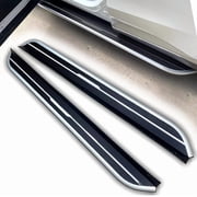Running Boards for Hyundai Palisade 2026, 2PCs Aluminum Fixed Side Steps | No Drill Bolt-On Kit | DIY Project SUV Rail Board Accessories Black Mixed Silver 1 Set