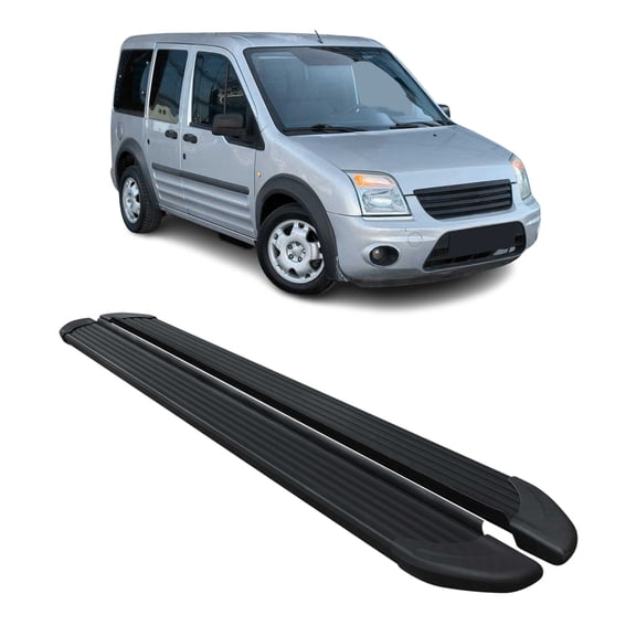 Running Boards Side Step Nerf Bars for Ford Transit Connect 2010-2013 L1 Black