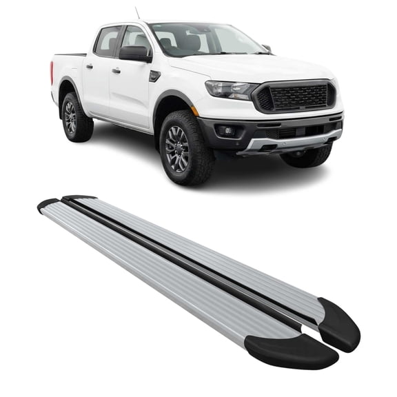 Running Boards Side Step for Ford Ranger SuperCab / SuperCrew Cab 2019-2024 2x