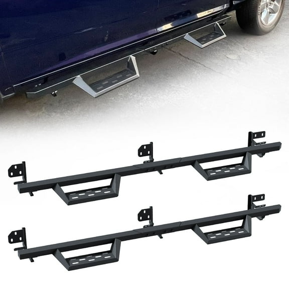 Running Boards Side Steps Bars for 2009-2018 Dodge Ram 1500 Crew Cab(Including 2019-2024 Classic)/10-24 Ram 2500/3500