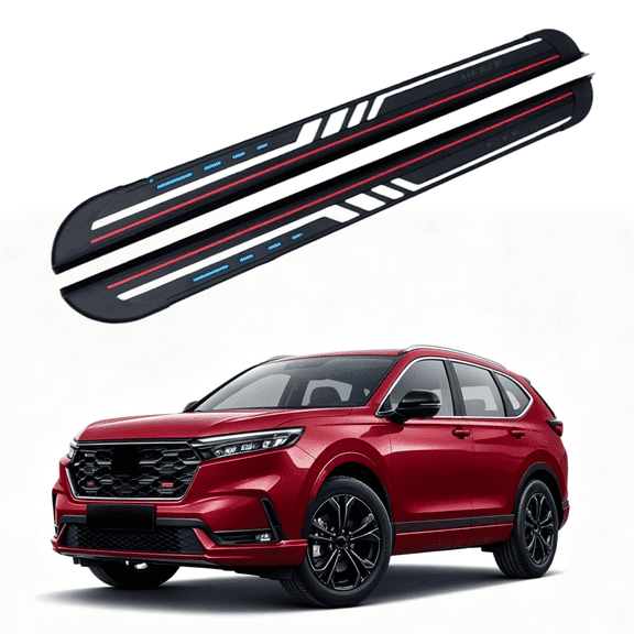 Running Boards Side Steps Fits for Honda CRV CR-V 2023 2024 2025 2026, Fixed Door Step Pedal Bars with Brackets