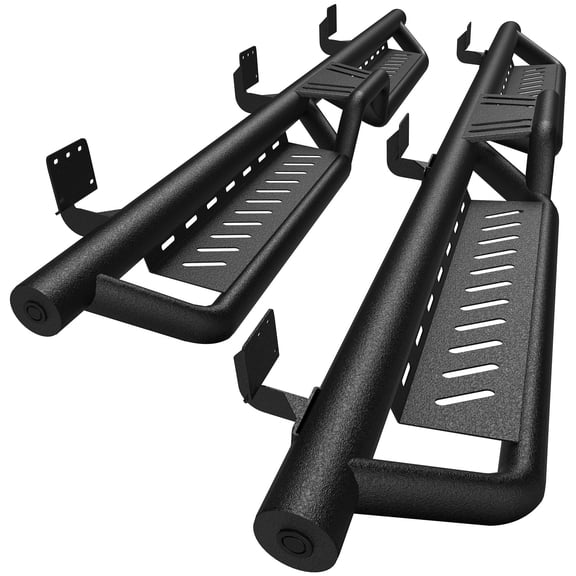 Running Boards for 2019-2026 Ram 1500 New Body Crew Cab Side Steps Nerf Bars BLK