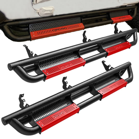 Running Boards for 2021- 2026 Ford Bronco 4 Door All-Steel Nerf Bars Side Steps