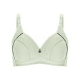 thumbnail image 1 of Running Bras for Women High Impact Pullover Bra Feature V-Neck Push-up Bra Style W-696 Hook and Eye Closure Bras Wireless Green 42, 1 of 8