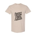 thumbnail image 1 of Running Caffeine Chaos Sheer Determination Funny Mom Life Motivation Tee T-Shirt, for men & women, up to size 5XL, 1 of 3