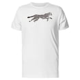 thumbnail image 1 of Running Cheetah B&W Tee Men's -Image by Shutterstock, 1 of 2