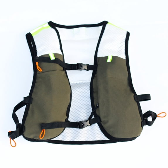 Running Cycling Vest, Mesh Top for Trail Running Mountain Bike Marathon for Sport Activity for Breathability Army Green