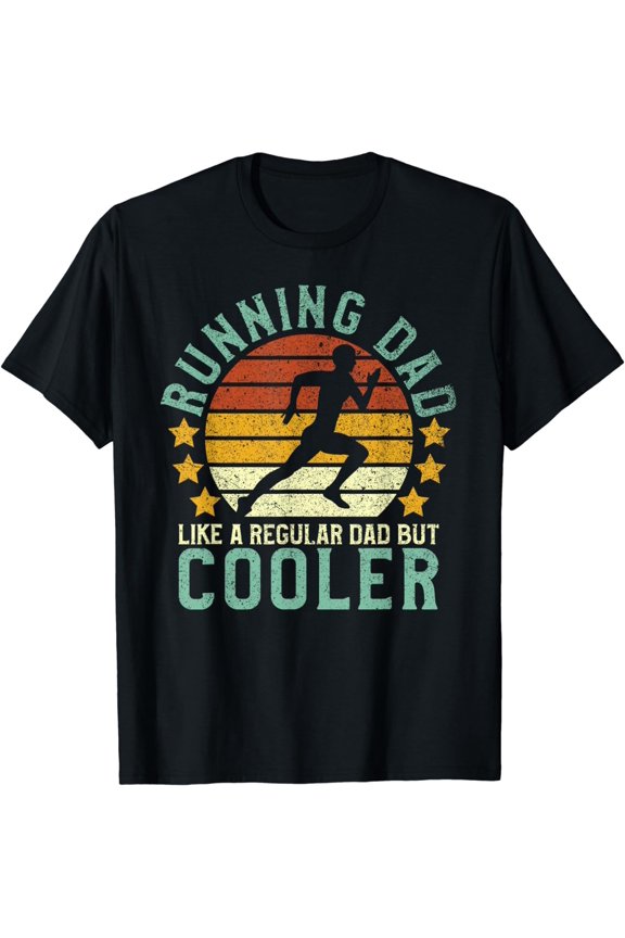Running Dad | Funny Marathon Runner Father's Day Gift T-Shirt