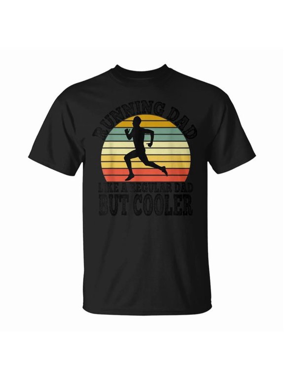 Running Dad Marathon Runner Fathers Day TShirt