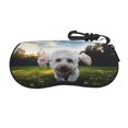 Running Dog Sunglasses Case Neoprene UltraLight and Convenient Soft