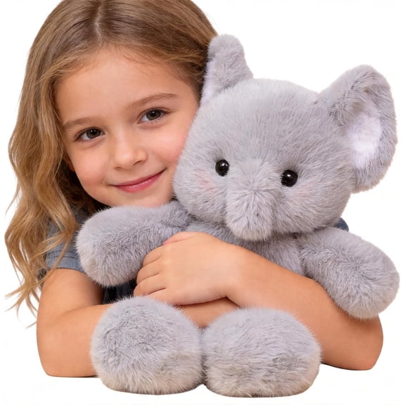 Running Elephant Plushies, Running Stress Relief Stuffed Animal, 2026 New Moving Legs Stuffed Animal Toy, Soft and Cuddly Farm Animal Doll, Creative Gifts for Kids & Adults Girls and Boys