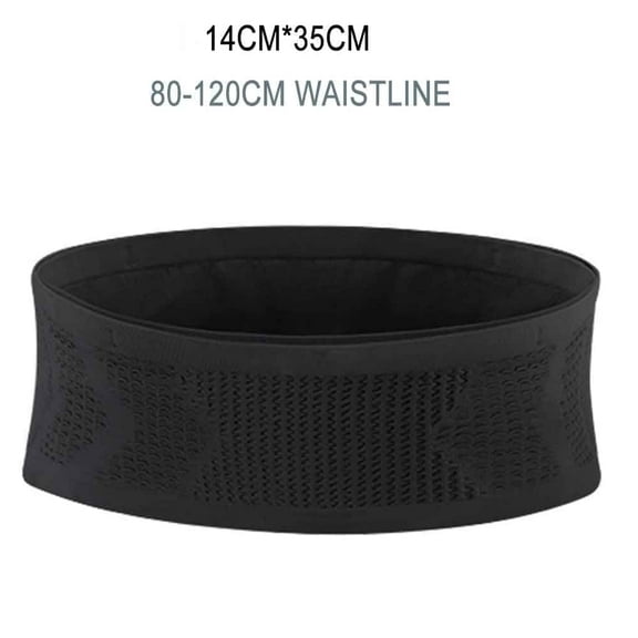 Fashion Waist Packs,Moisture Wicking Storage Belt,Lightweight Portable Pocket,Breathable High-Capacity,Phone Holder for Running/Jogging /Hiking,Black