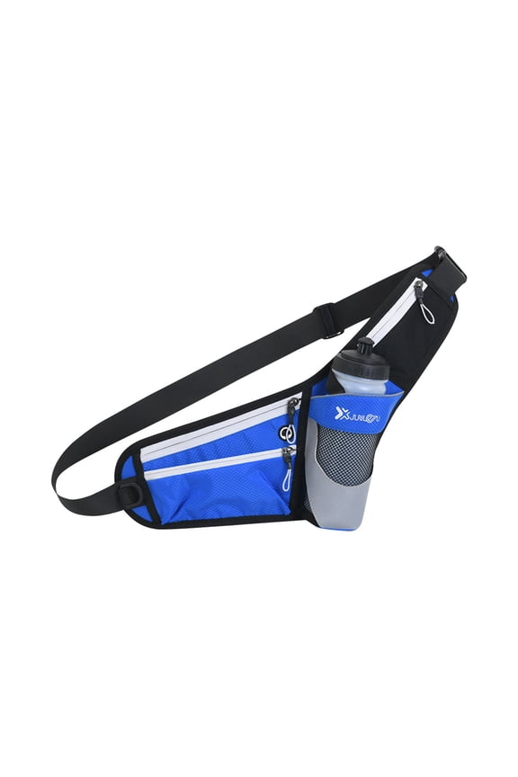 Running Fanny Pack with Water Bottle Holder for Men Women Running Belt Hydration Waist Pack for Hiking Running Walking Jogging