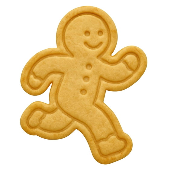 Running Gingerbread Man Cookie Cutter 4x3.5" Kitchen Fun Creative Design