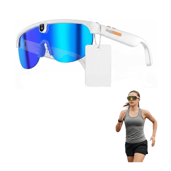 Running Glasses 4K Camera Recording Sunglasses Audio Smart Baseball Video Action Outdoor Wearable Device AI