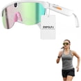 thumbnail image 1 of Running Glasses 4K POV Camera Recording Sunglasses Audio Smart Baseball Video Action Outdoor Wearable Device AI, 1 of 8