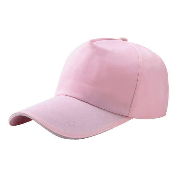 Running Hats for Women, Pink Men's And Women's Fashion Casual Cap Peaked Cap, Hiking Hat Women, One Size, Hats for Women, Womens Hats