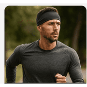 Running Headband   Moisture-Wicking Ear Protector Active Lifestyles, Sports Headband   Helmet-Friendly Workout Gear