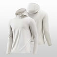 thumbnail image 1 of Running Hoodies for Men Quick-Drying Long Sleeve T Shirts Mens Casual Solid Color Stretchy Slim Pullover Breathable Athletic Workout Hoodie Tops, 1 of 4