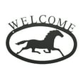 thumbnail image 1 of Running Horse - Welcome Sign Small, 1 of 2