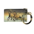 thumbnail image 1 of Running Horses Printed Wristlet, 1 of 1