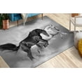 thumbnail image 1 of Running Horses Rug, 3D Printed Rug, Entryway Rug, Animal Rugs, Farmhouse Rug, Area Rugs, Loft Rugs, Outdoor Rugs, Small Rugs, Door Mat Rugs, 5.2'x7.5' - 160x230 cm, 1 of 8