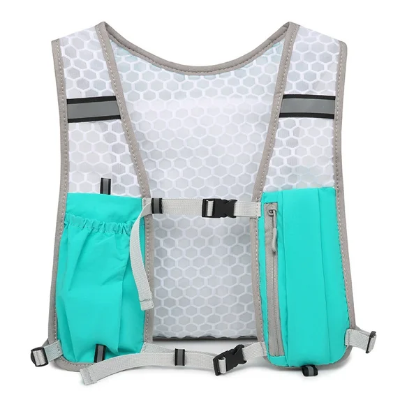 Running Hydration Vest Backpack, Lightweight Breathable Running Vest Pack with Water Storage for Marathon, Trail Running, Hiking, Cycling