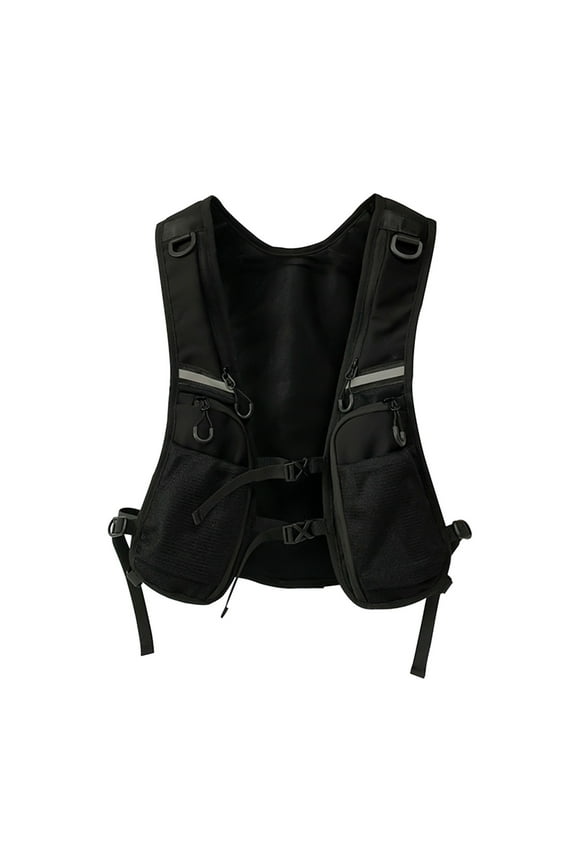 Running Hydration Vest Lightweight Breathable Sport Backpack for Outdoor Camping Reflective Sweatproof Multifunctional Gear