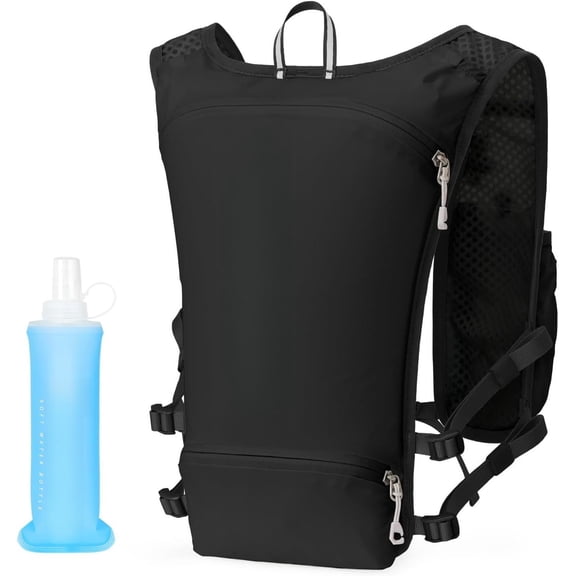 Running Hydration Vest ,Lightweight Insulated Pack with 250ml Soft Flask Daypack for Hiking Trail Running Cycling Race Marathon for Women Men