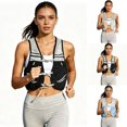 thumbnail image 1 of Running Hydration Vest,Lightweight Reflective Sports Vest with Water Bottle & Phone Pockets,Adjustable Chest Strap for Marathon, Hiking, Cycling, Men Women, 1 of 5