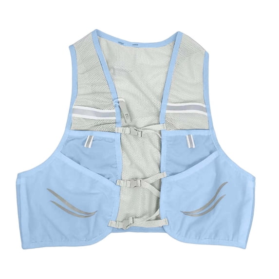 Running Hydration Vest for Women Lightweight Reflective with Water Bottle Pockets