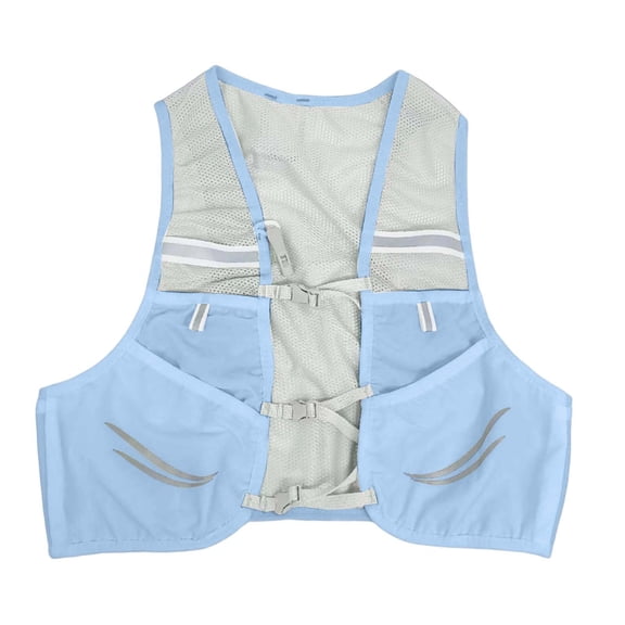 Running Hydration Vest for Women Lightweight Reflective with Water Bottle Pockets